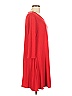 Soho JEANS NEW YORK & COMPANY Solid Red Casual Dress Size L - photo 3