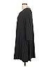 Soho JEANS NEW YORK & COMPANY Solid Gray Casual Dress Size L - photo 4