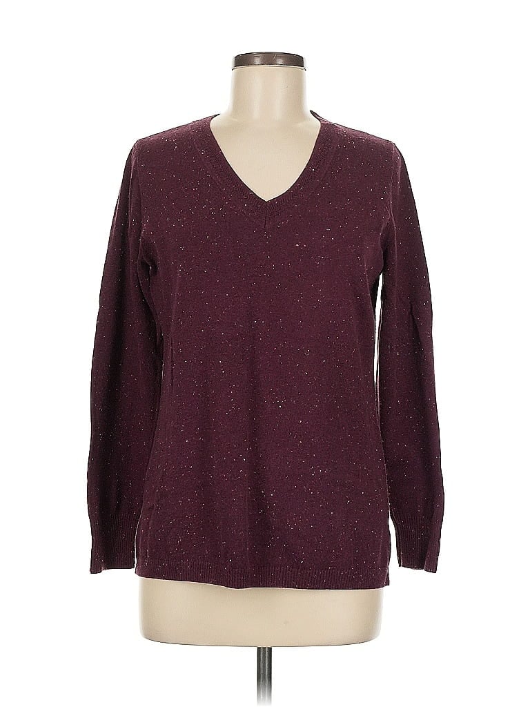 Talbots Outlet Burgundy Pullover Sweater Size M - photo 1