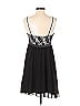 Cache 100% Polyester Black Cocktail Dress Size 4 - photo 2
