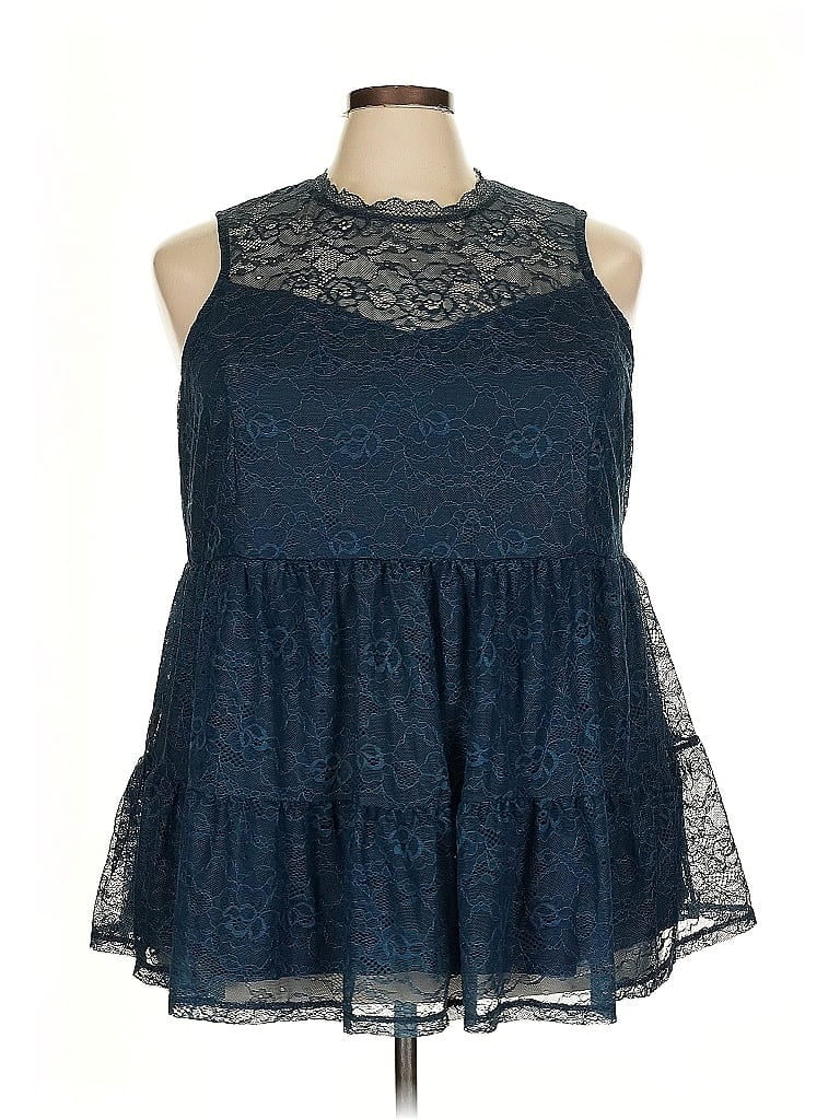 Pre-owned Torrid Cocktail Dress In Blue