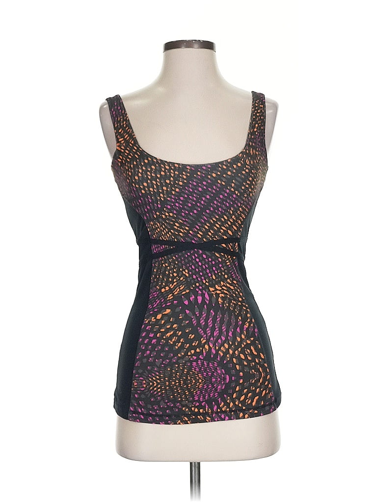 Pre-owned Fabletics Tank Top Black Square Neckline Tops