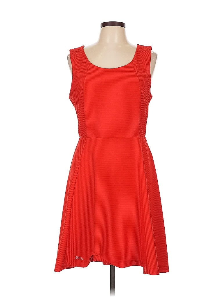 Pre-owned Express Casual Dress In Red