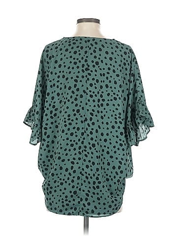 Umgee 3/4 Sleeve Blouse (view 2)