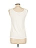 Cuddl Duds Ivory Sleeveless Blouse Size L - photo 2