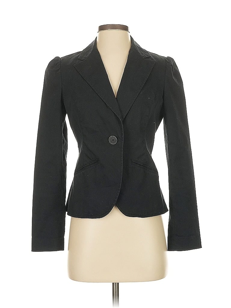 Pre-owned Gap Blazer Jacket In Black