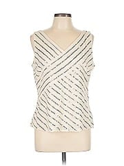 Doncaster Collection Sleeveless Silk Top