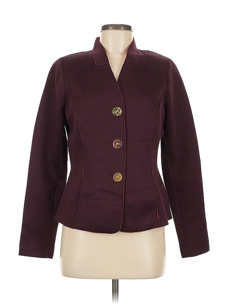 WORTH NEW YORK Pre-owned Blazer Jacket In Burgundy