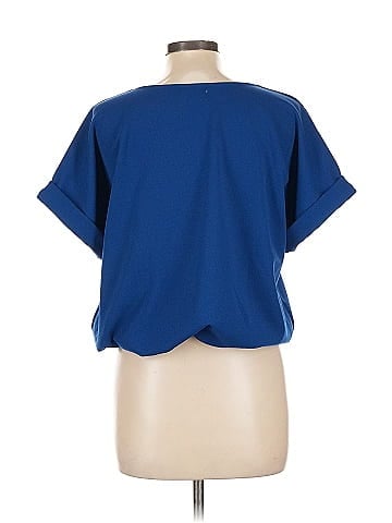 MELLODAY Short Sleeve Blouse (view 2)