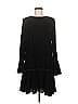 Mango 100% Polyester Black Casual Dress Size 6 - photo 1