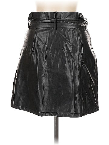 Gilli Faux Leather Skirt (view 2)