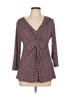 Daisy Fuentes 3/4 Sleeve Blouse