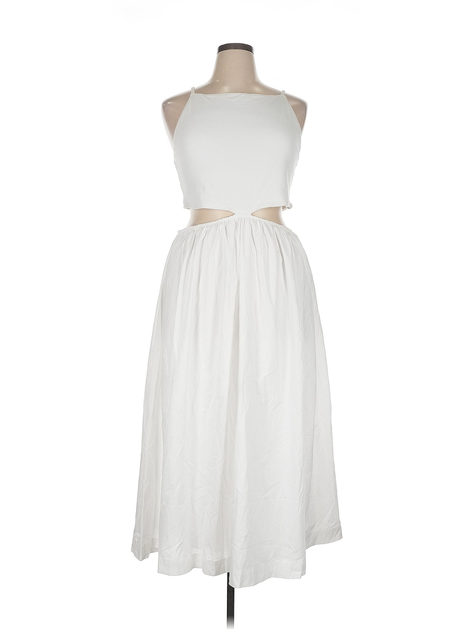 Abercrombie &amp; Fitch White Casual Dress Size XL