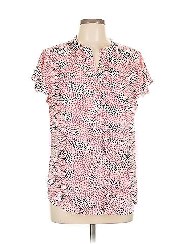 Anne Klein Short Sleeve Blouse (view 1)
