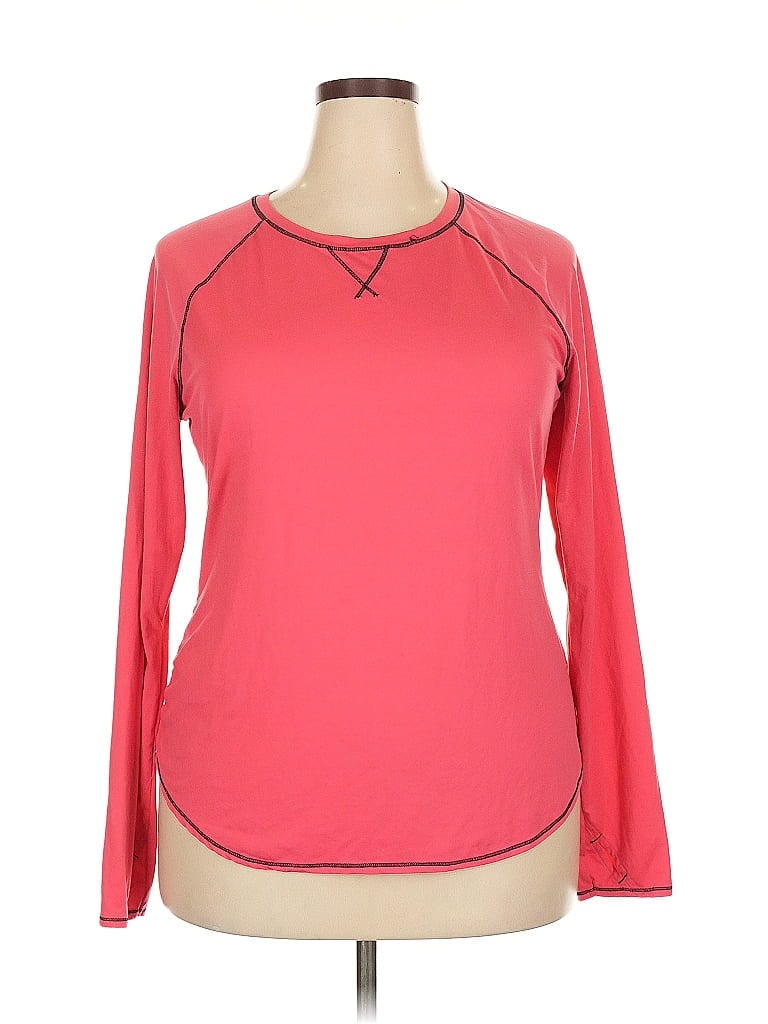 Cuddl Duds Pink Long Sleeve T-Shirt Size XXL - photo 1