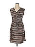 Gilli Print Brown Casual Dress Size XL - photo 1