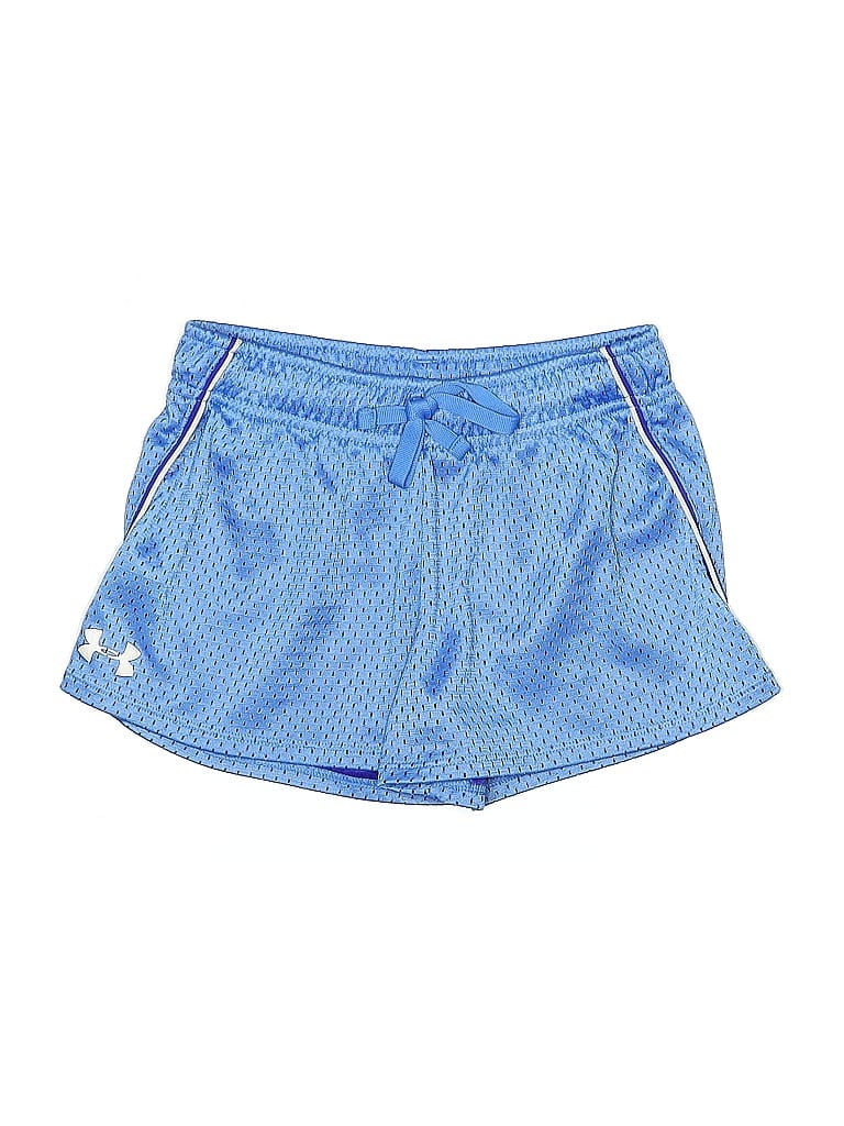 Click to view more detailed imagery on our partner's website Pre-owned Under Armour Kids' Athletic Shorts In Blue