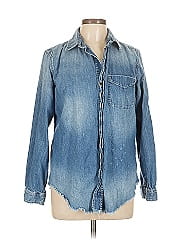 Current/Elliott Long Sleeve Button Down Shirt