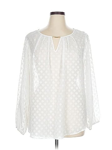 Liz Claiborne Long Sleeve Blouse (view 1)
