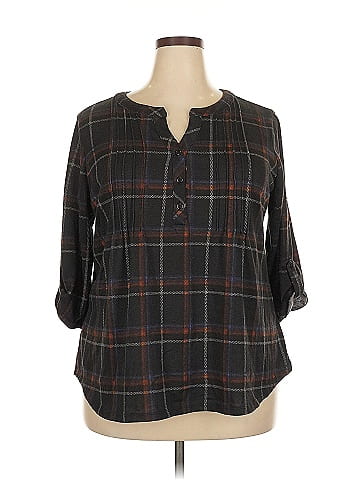 Notations 3/4 Sleeve Blouse (view 1)