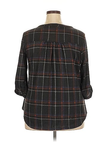 Notations 3/4 Sleeve Blouse (view 2)