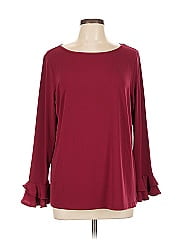 Susan Graver Long Sleeve Blouse