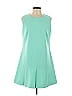 Sail to Sable Solid Green Casual Dress Size 12 - photo 1