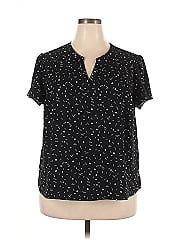 Hilary Radley Short Sleeve Blouse