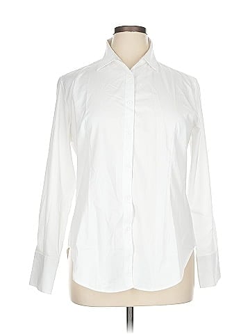 Unbranded Long Sleeve Button-Down Shirt (view 1)