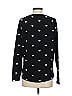Lou & Grey for LOFT Hearts Black Pullover Sweater Size S - photo 2