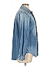 Current/Elliott Blue Long Sleeve Button-Down Shirt Size Lg (3) - photo 3