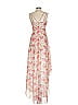 Alexia Admor 100% Polyester Floral Ivory Cocktail Dress Size 4 - photo 2