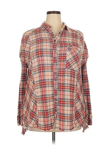 Free People Long Sleeve Button-Down Shirt (view 1)