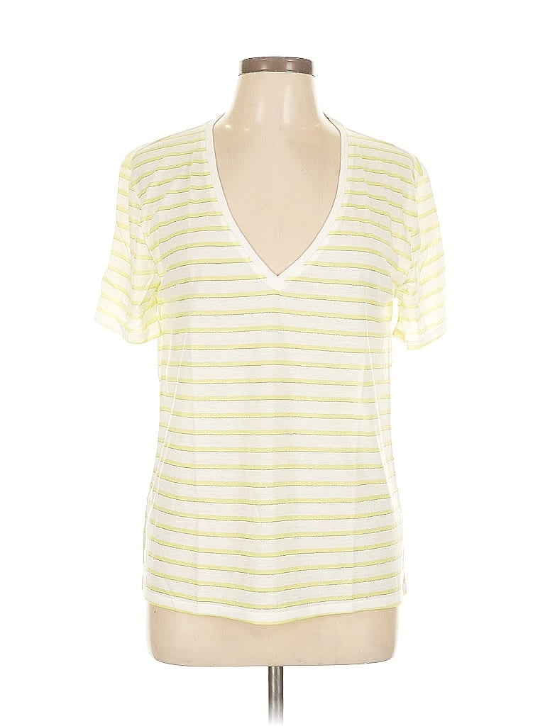 Victoria's Secret Yellow Short Sleeve Top Size L - photo 1