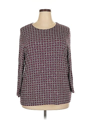 Liz Claiborne 3/4 Sleeve T-Shirt (view 1)