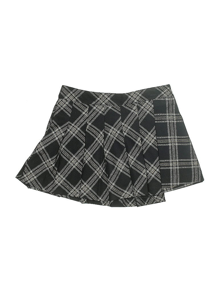 Zara Kids Plaid Gray Skirt Size 9 - photo 1