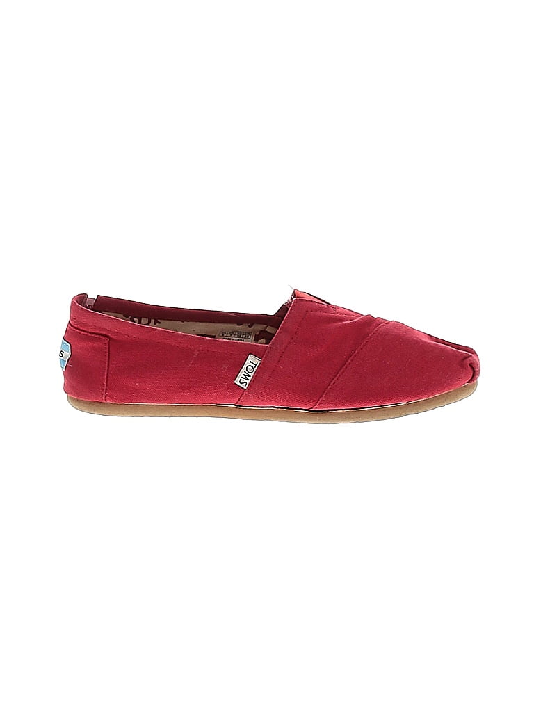 TOMS Red Flats Size 9 - photo 1
