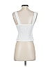 Commense 100% Cotton White Sleeveless Top Size S - photo 2