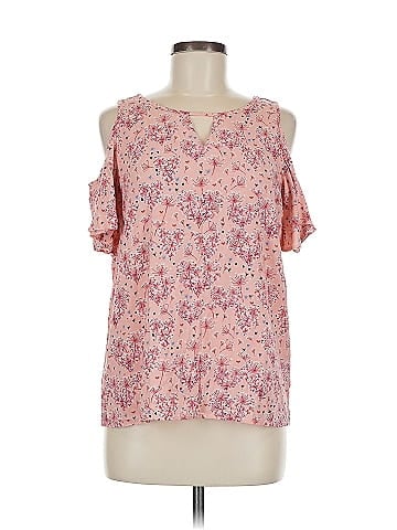 St. John's Bay Short Sleeve Blouse (view 1)