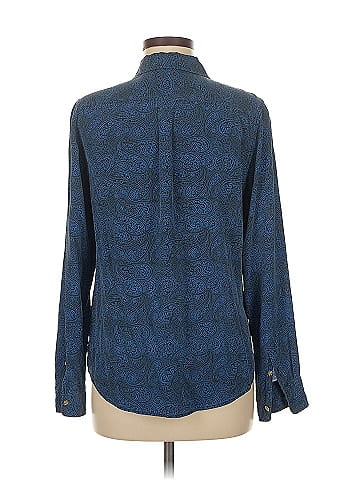 C. Wonder Long Sleeve Silk Top (view 2)