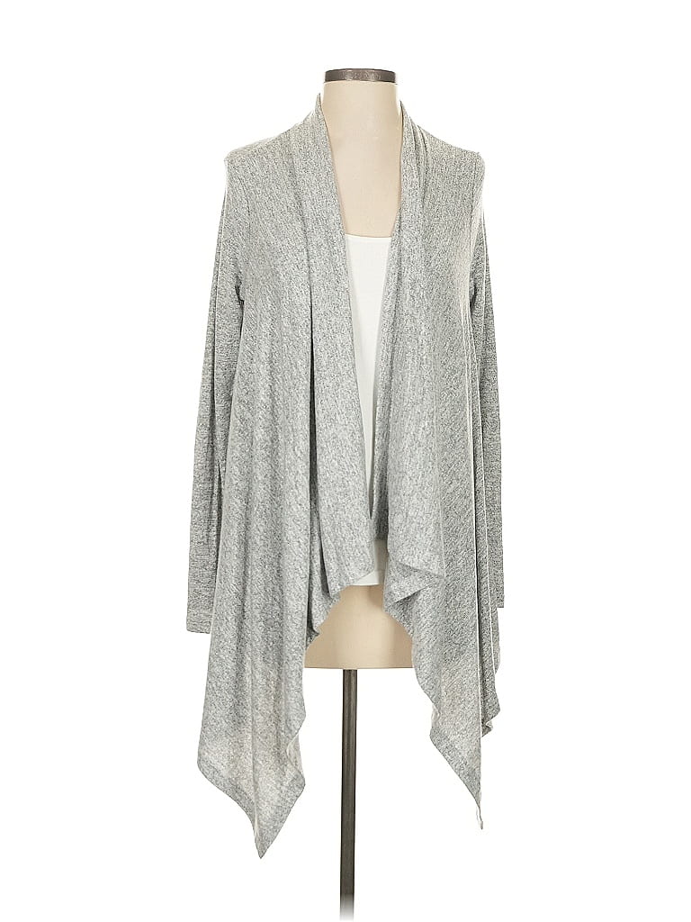Pre-owned Banana Republic Cardigan Sweater In Gray