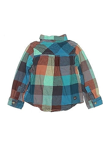 Tea Long Sleeve Button-Down Shirt (view 2)