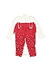 Just One You Made by Carter's 100% Cotton Graphic Ivory Long Sleeve Onesie 6-9 MO / 9 MO - photo 2