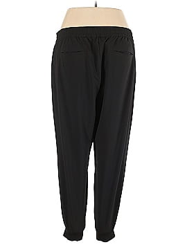 Skora Solid Black Track Pants Size L