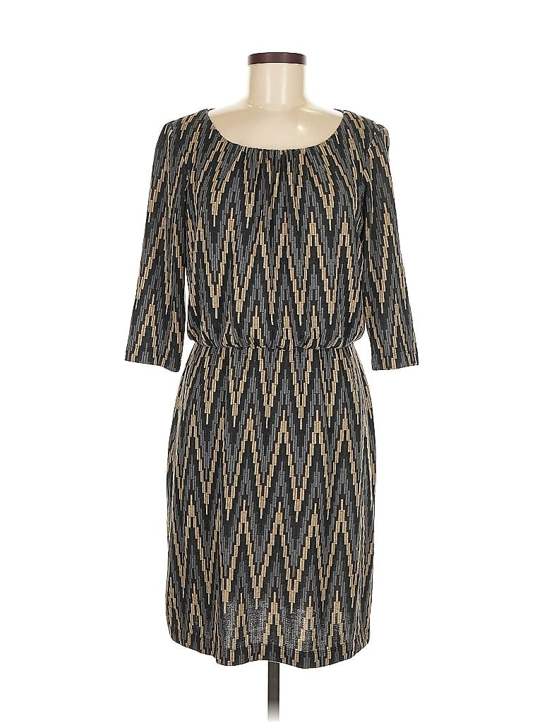 Pre-owned Connected Apparel Casual Dress In Gray