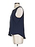 T by Talbots Blue Sleeveless Blouse Size S - photo 4
