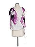 Robert Rodriguez 100% Silk Purple 3/4 Sleeve Silk Top Size S (estimated) - photo 1