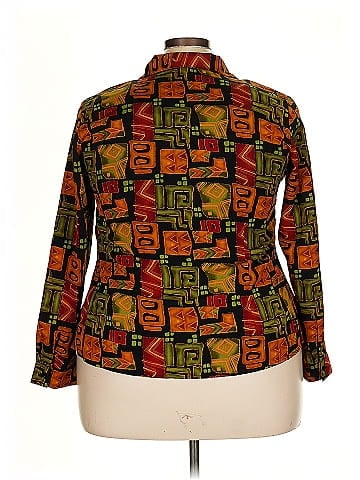 Notations Long Sleeve Blouse (view 2)