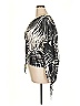 bryn WALKER Black Gray 3/4 Sleeve Blouse Size XXL (estimated) - photo 4