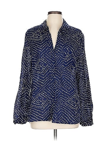Diane von Furstenberg Long Sleeve Blouse (view 1)